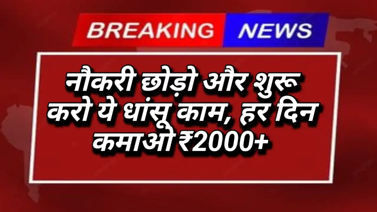 7 Low Investment Business Idea: नौकरी छोड़ो और शुरू करो ये धांसू काम, हर दिन कमाओ ₹2000+