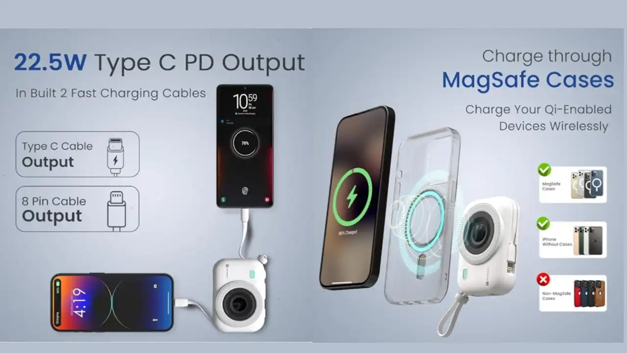 Magnetic Powerbank Portronics Review