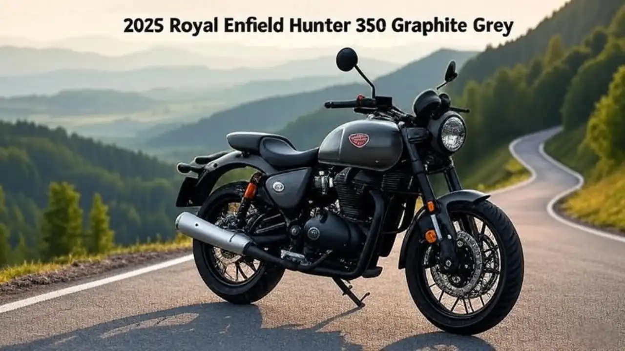 2025 Royal Enfield Hunter 350 Graphite Grey
