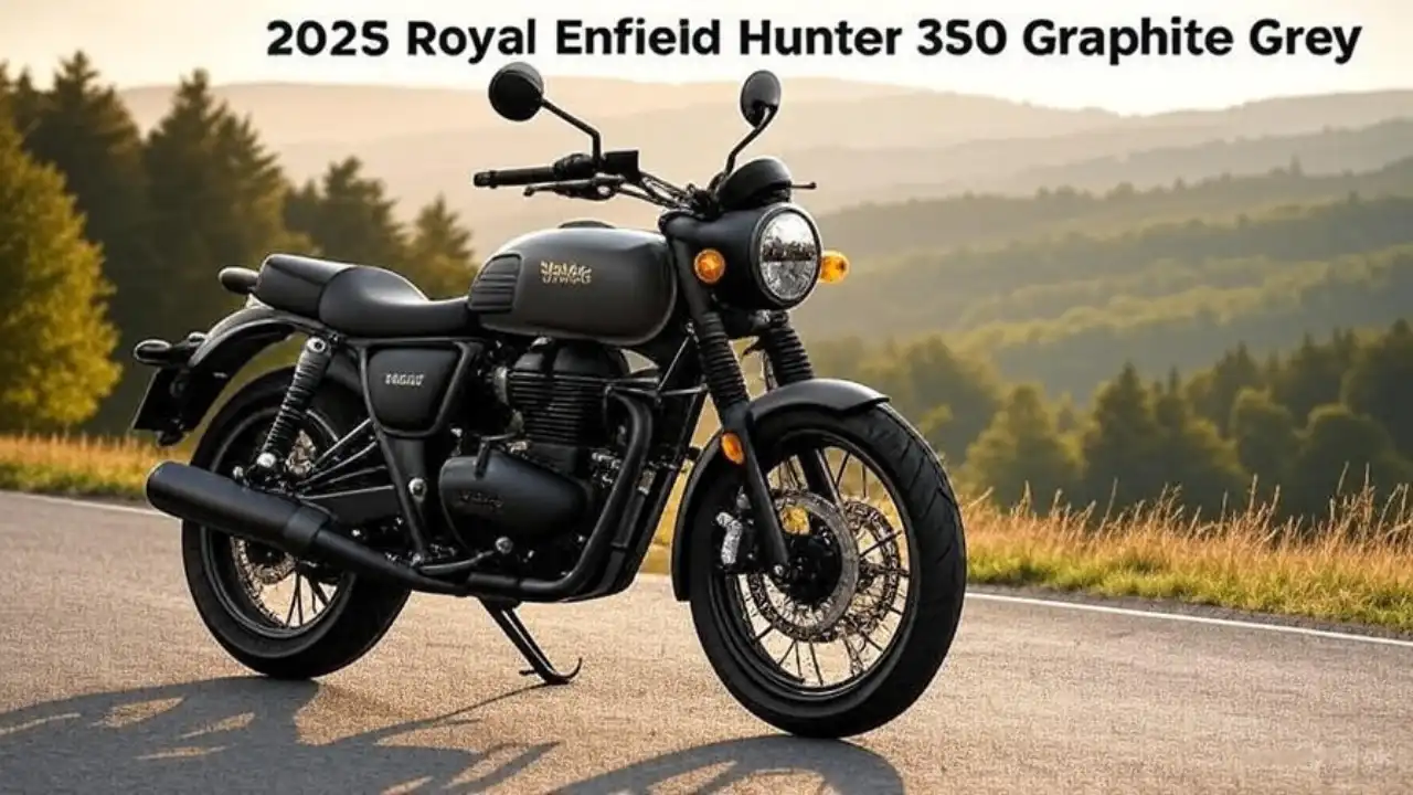 2025 Royal Enfield Hunter 350 Graphite Grey