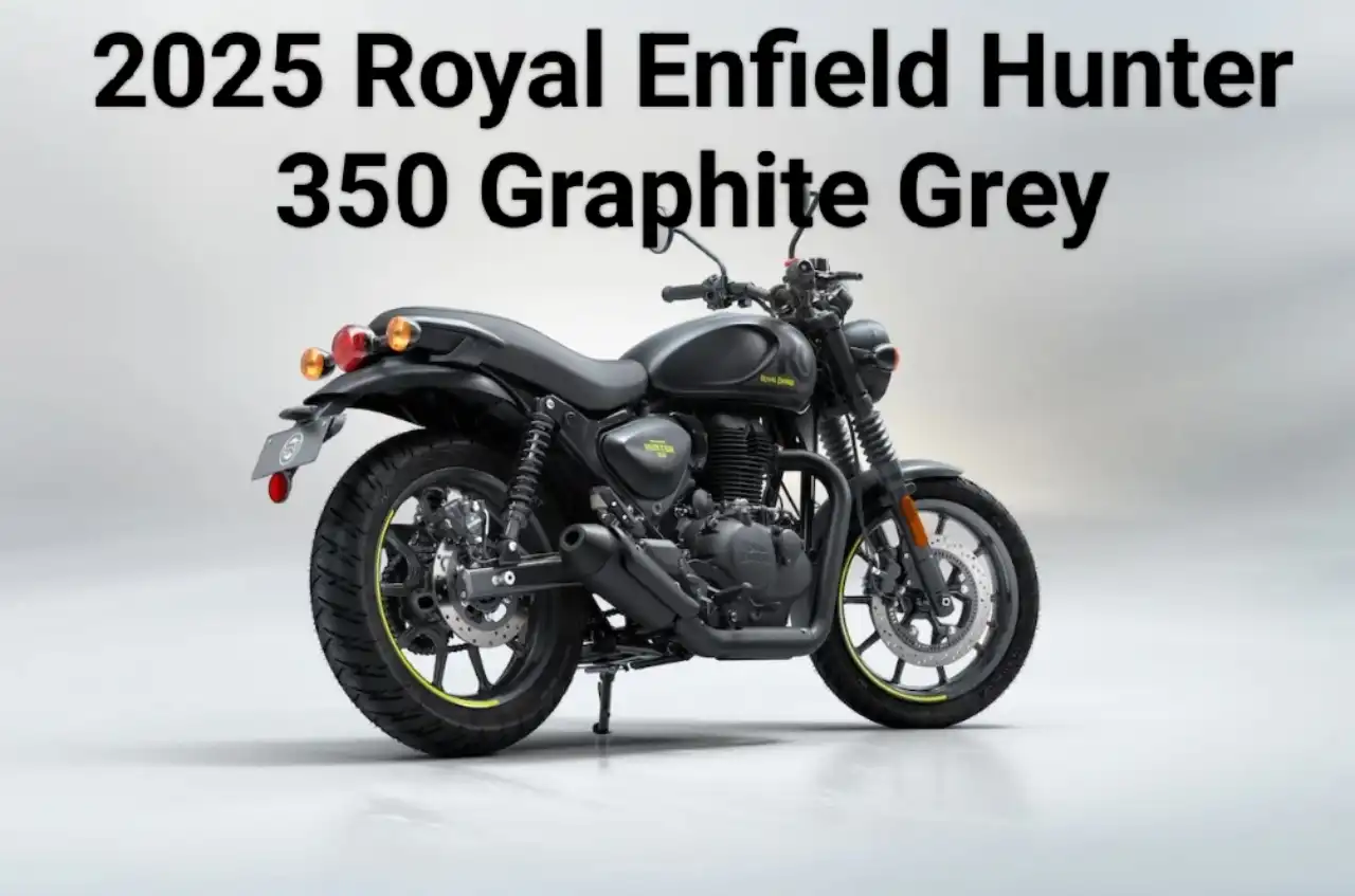 2025 Royal Enfield Hunter 350 Graphite Grey