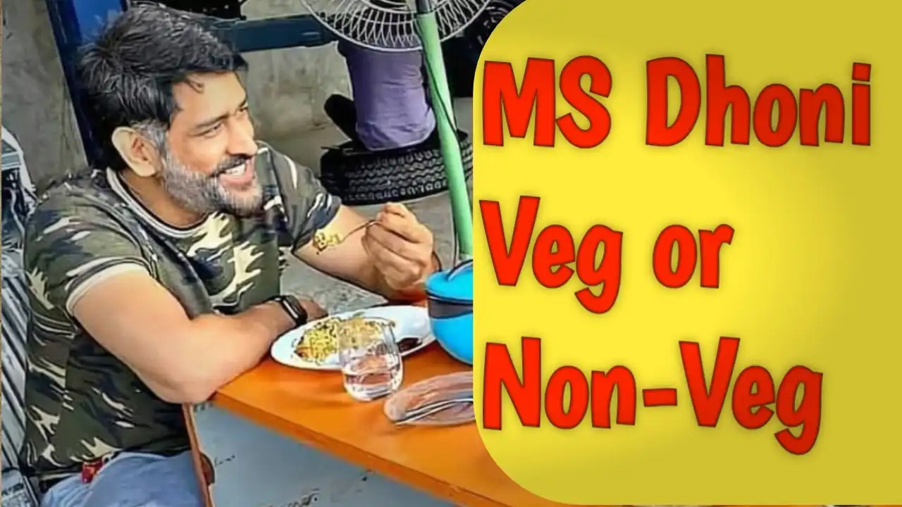 MS Dhoni Veg or Non-Veg