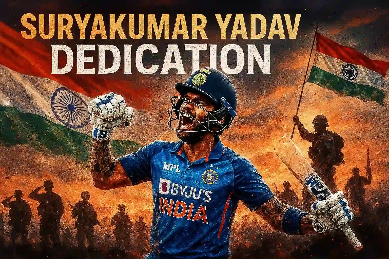 Suryakumar Yadav Dedication