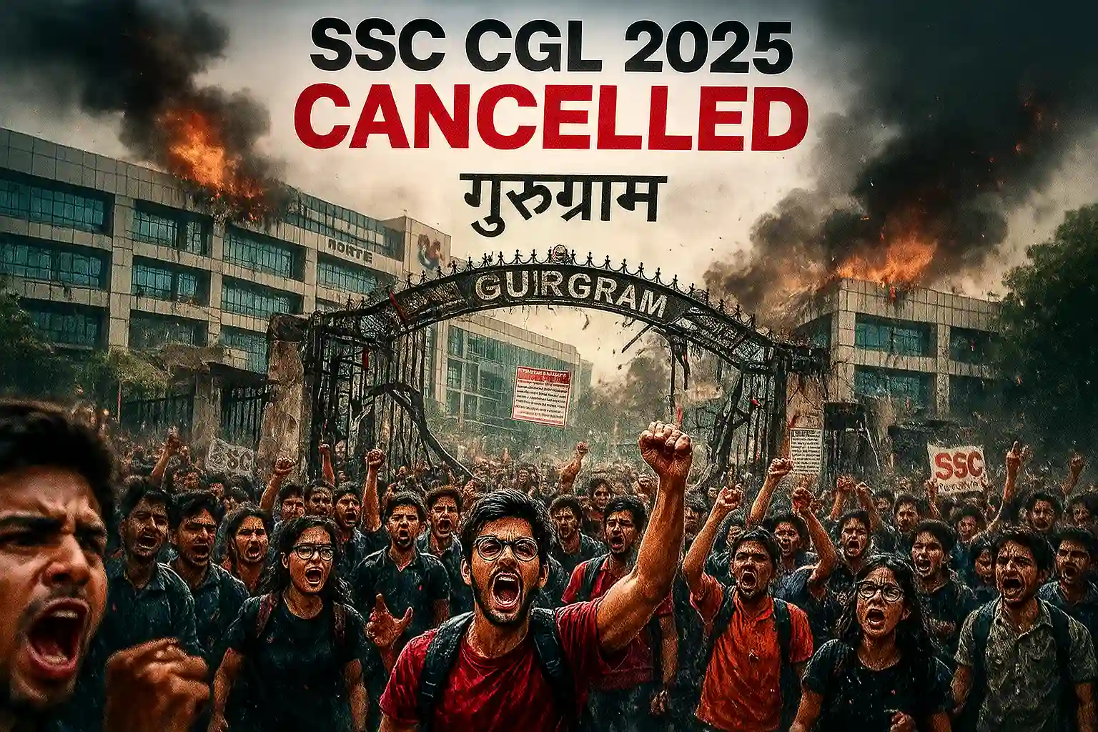 SSC CGL 2025 Cancelled