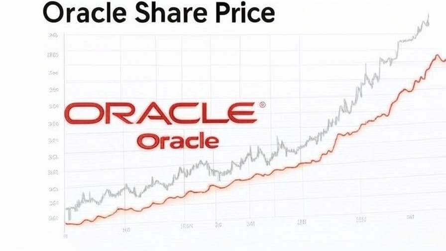 oracle share price