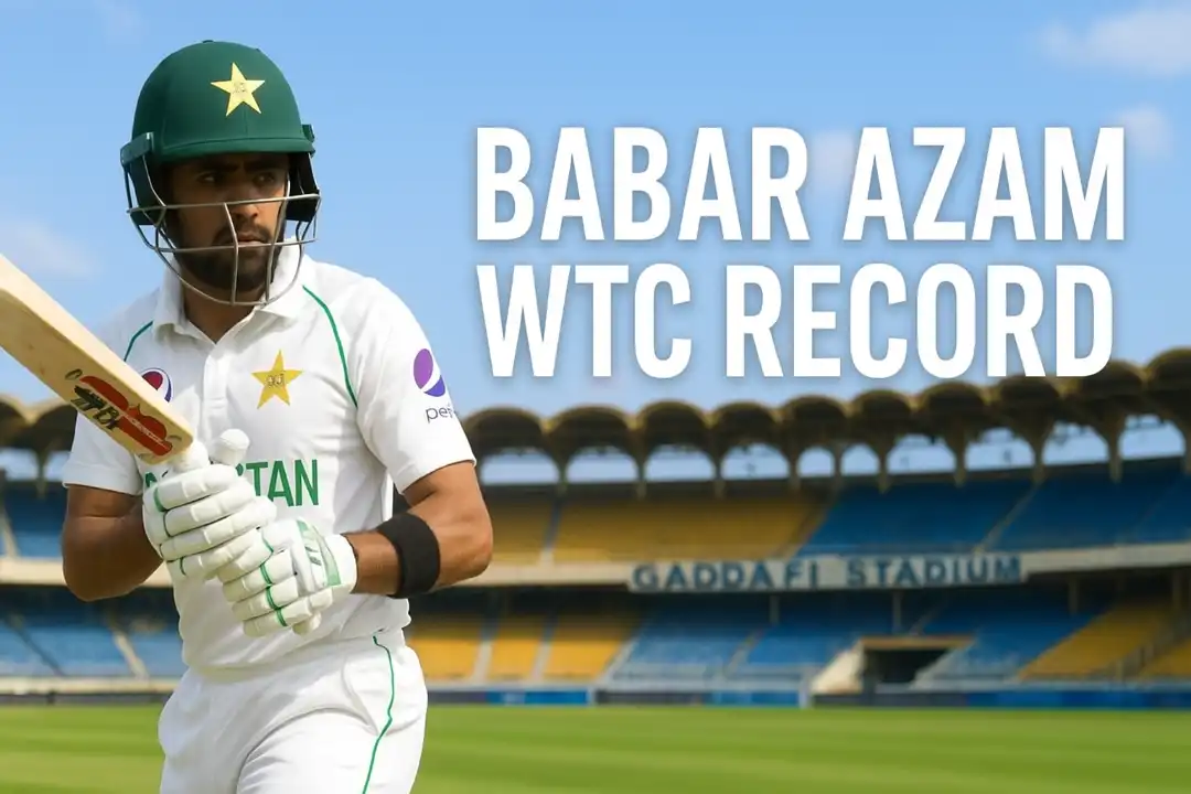 Babar Azam WTC Record