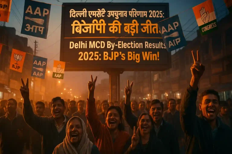 Delhi MCD By-Election Results 2025