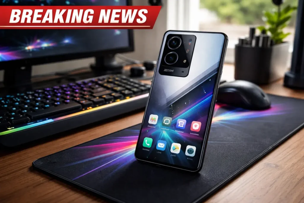 iQOO 15R futuristic gaming smartphone with RGB lights and high performance features ahead of India launch