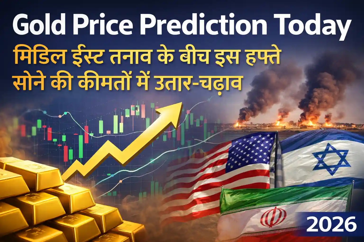 Gold Price Outlook This Week: मिडिल ईस्ट तनाव के बीच क्या 1,78,000 पार करेगा सोना?