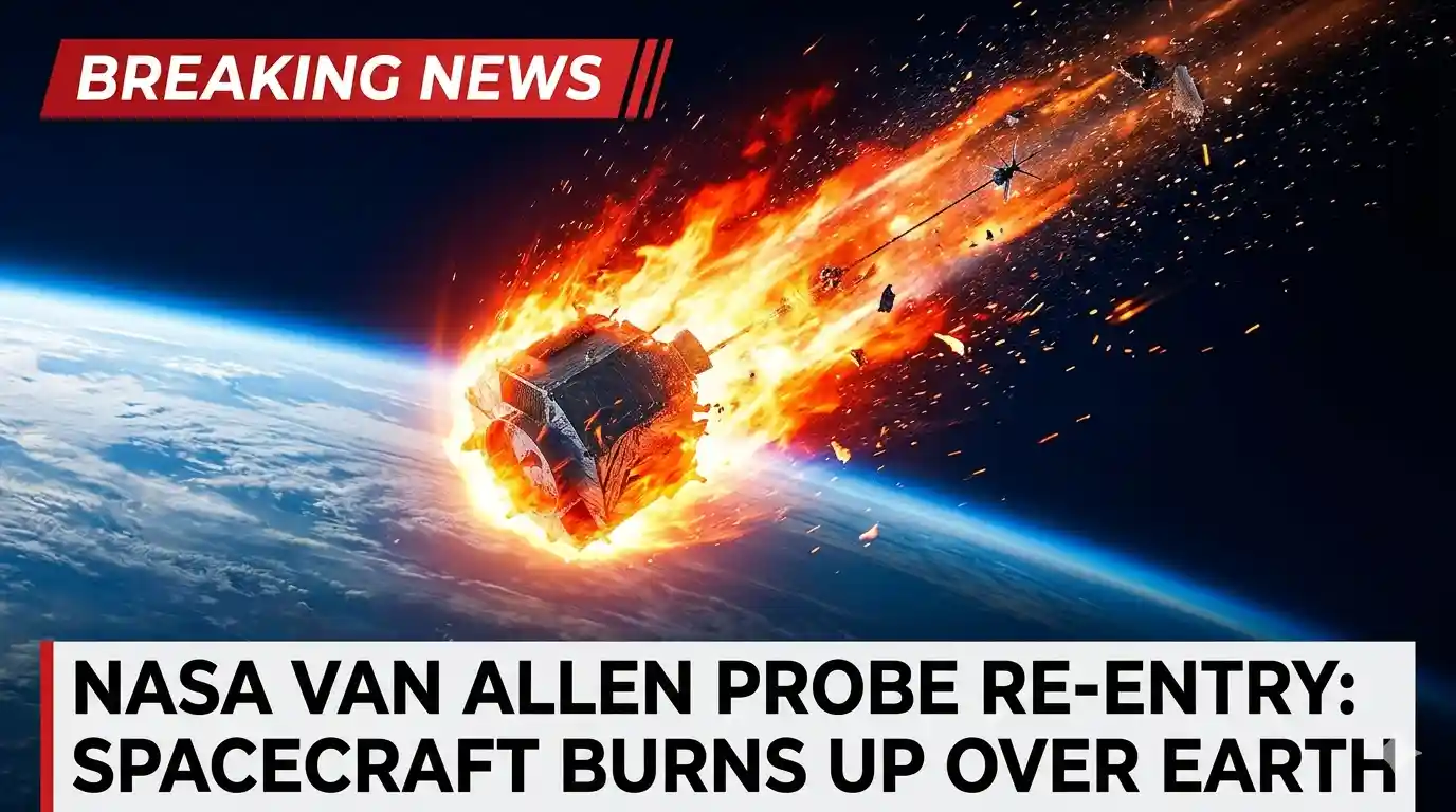 1300-pound NASA satellite re-entry 2026: 14 साल बाद धरती की ओर लौट रहा Van Allen Probe A