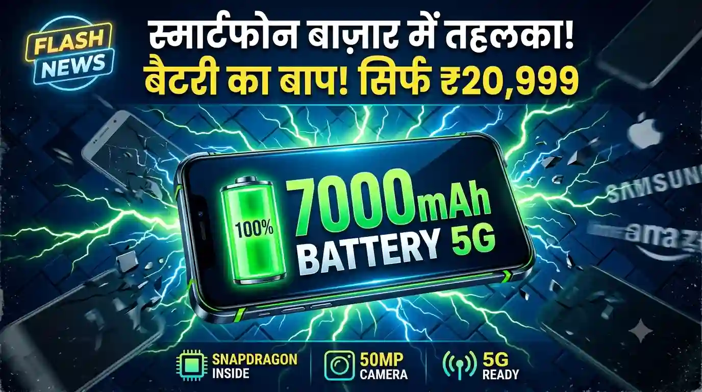 7000mAh Battery 5G Phone