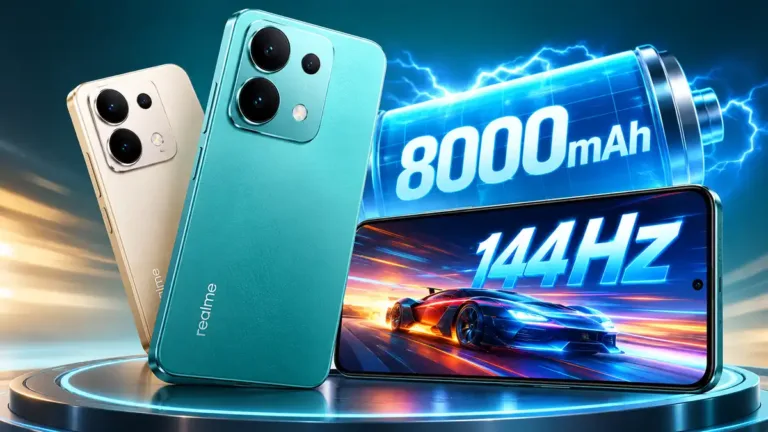 Realme P4s 5G Launch: 8000mAh Battery, 144Hz Display और Dimensity 7400 Ultra के साथ 26 अगस्त को एंट्री