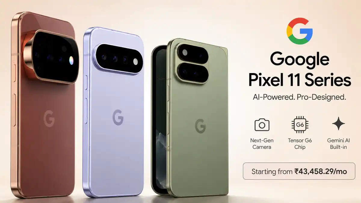 Google Pixel 11 सीरीज स्मार्टफोन भारत लॉन्च