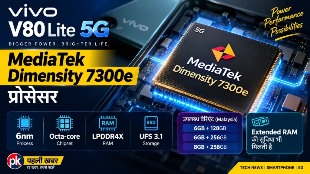 MediaTek Dimensity 7300e प्रोसेसर