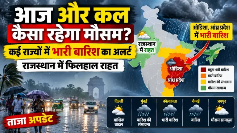 22-23 सितंबर 2026 Weather Alert: किन राज्यों में भारी बारिश?