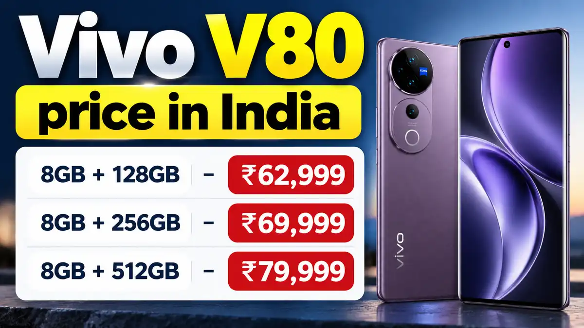 Vivo V80 India Price List