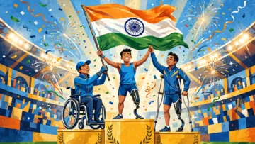 एशियन पैरा गेम्स भारत 114 पदक